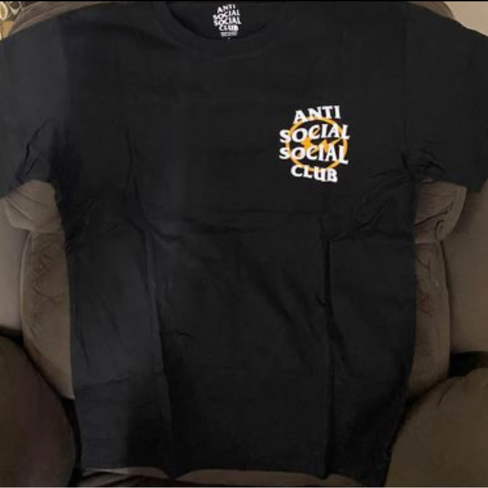 Anti social social club fragment tshirt size large brand new